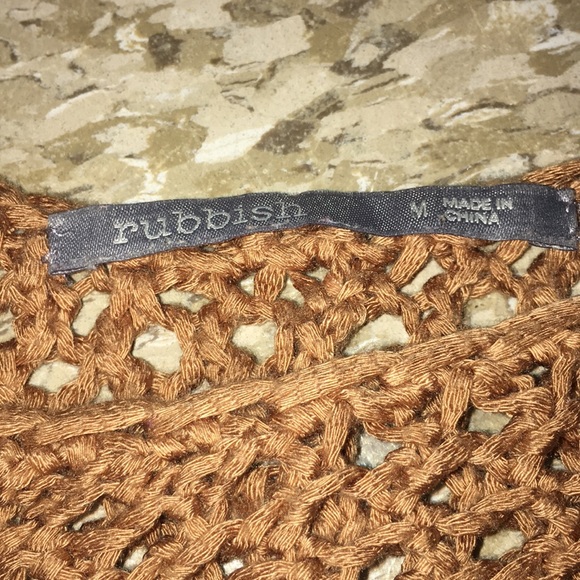 M orange-ish brown needed rubbish overgarment - Picture 2 of 2